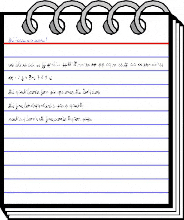 the haine au carre ! Regular animated font preview