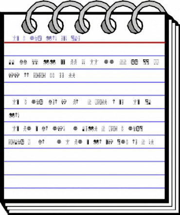 The Quick Dog Regular animated font preview The Quick Dog Regular animated font preview