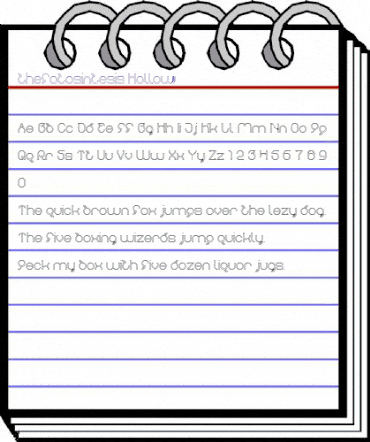 thefotosintesis-Hollow Regular animated font preview thefotosintesis-Hollow Regular animated font preview