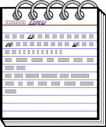 TheJermCA DMV Regular animated font preview TheJermCA DMV Regular animated font preview