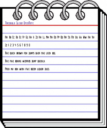 Theobald_Clean Regular animated font preview Theobald_Clean Regular animated font preview