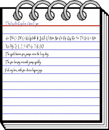 The Oxcello Regular animated font preview The Oxcello Regular animated font preview