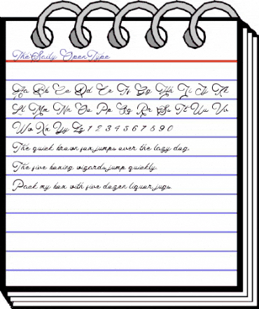 The Saily Regular animated font preview The Saily Regular animated font preview