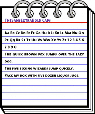 TheSansExtraBold-Caps Regular animated font preview TheSansExtraBold-Caps Regular animated font preview