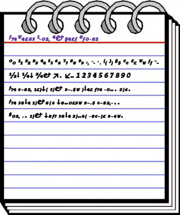 The Serif Black- Regular animated font preview