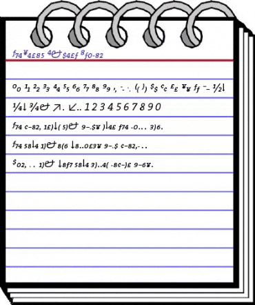 The Serif- Regular animated font preview