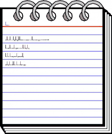 Thiamine Regular animated font preview Thiamine Regular animated font preview