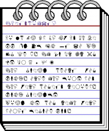 ThingbatOne Regular animated font preview ThingbatOne Regular animated font preview