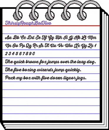 Thirsty Rough Reg Two Bold animated font preview Thirsty Rough Reg Two Bold animated font preview
