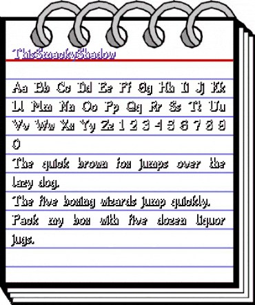ThisSmackyShadow Medium animated font preview ThisSmackyShadow Medium animated font preview