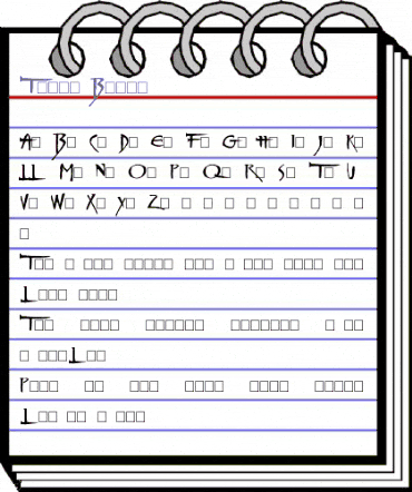 Thorn Birds Regular animated font preview Thorn Birds Regular animated font preview