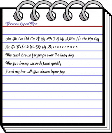 Thrones Alternative animated font preview Thrones Alternative animated font preview