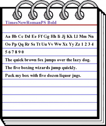 TimesNewRomanPS Bold animated font preview TimesNewRomanPS Bold animated font preview