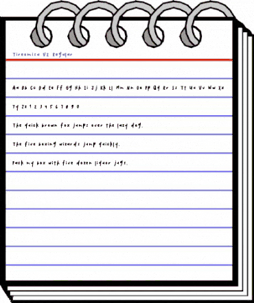 Tireomisu V2 Regular animated font preview Tireomisu V2 Regular animated font preview