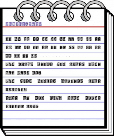 TitlingCaps Regular animated font preview TitlingCaps Regular animated font preview