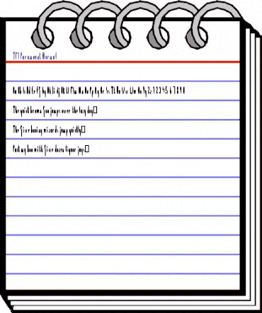 TM Paramount Normal animated font preview