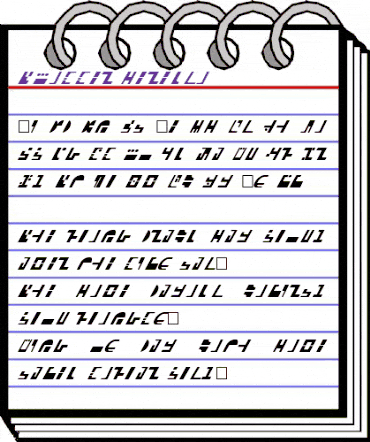 Ferengi-T Miller �6� ( animated font preview