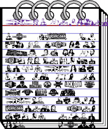 TNA Lockdown Regular animated font preview TNA Lockdown Regular animated font preview