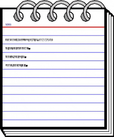 TrainYard Regular animated font preview