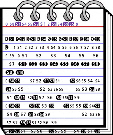 TransitLinie-S Regular animated font preview TransitLinie-S Regular animated font preview