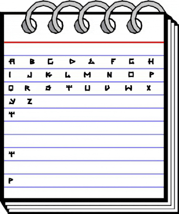 trasher 2 animated font preview