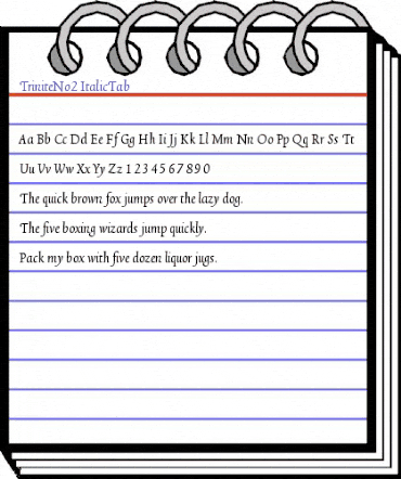 TriniteNo2 Medium animated font preview TriniteNo2 Medium animated font preview