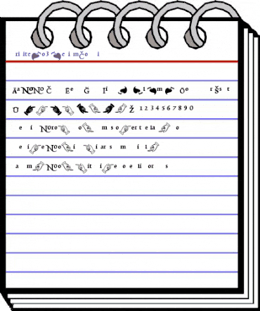 TriniteNo3 Medium animated font preview TriniteNo3 Medium animated font preview