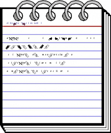 TriniteNo3 Medium animated font preview TriniteNo3 Medium animated font preview