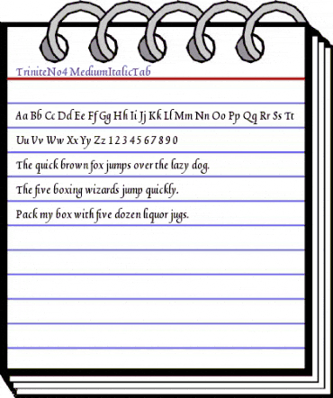 TriniteNo4 Medium animated font preview TriniteNo4 Medium animated font preview