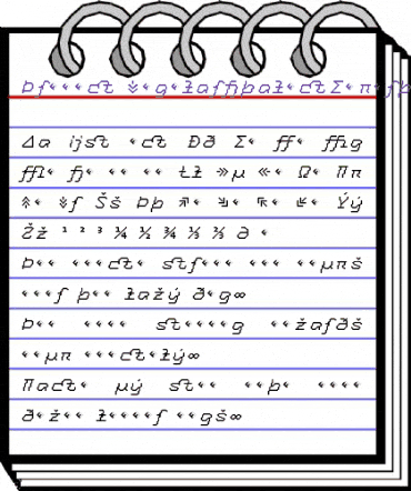 Tronic-RegularItalicExpert Regular animated font preview