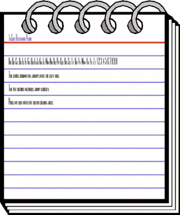 TrSah Rothman Plain animated font preview