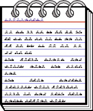 Trumpolina Regular animated font preview