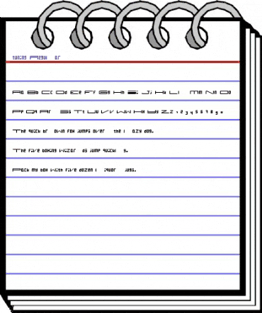 tuning Regular animated font preview