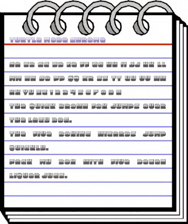 Turtle Mode Chrome Regular animated font preview Turtle Mode Chrome Regular animated font preview
