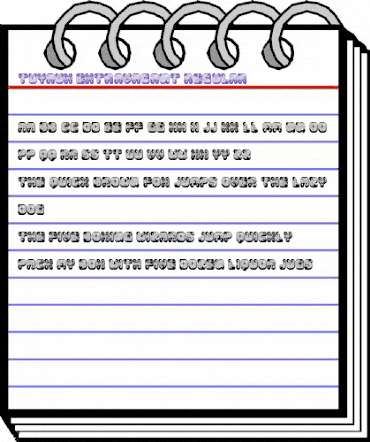 Tuyaux Extravagant Regular animated font preview Tuyaux Extravagant Regular animated font preview