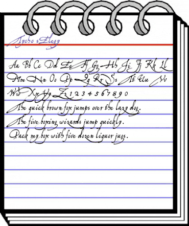 Tycho'sElegy Regular animated font preview