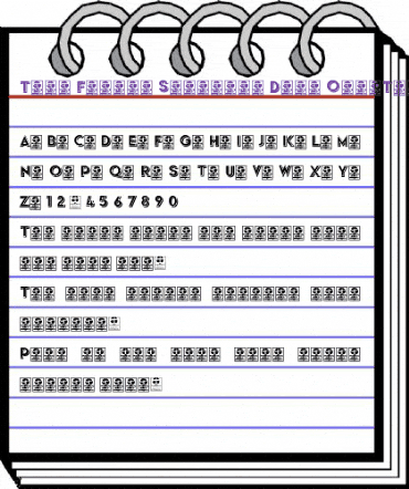 Typo Formal Shadowed Demo Regular animated font preview Typo Formal Shadowed Demo Regular animated font preview