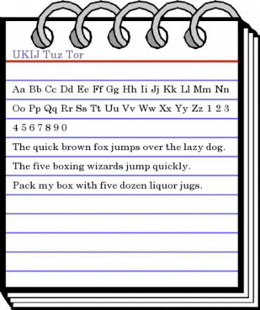 UKIJ Tuz Tor Regular animated font preview UKIJ Tuz Tor Regular animated font preview