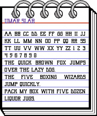 Umar Slab Umar Slab animated font preview Umar Slab Umar Slab animated font preview