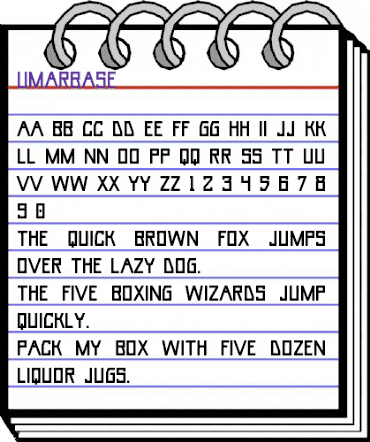 Umar Base Umar Base animated font preview Umar Base Umar Base animated font preview