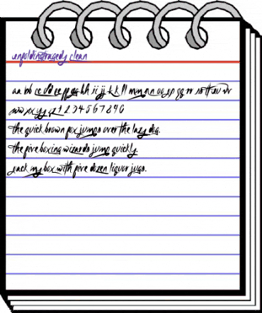 Unfolding Tragedy Clean animated font preview