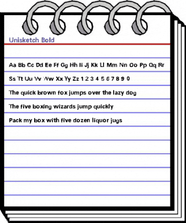 Unisketch_limited Bold animated font preview Unisketch_limited Bold animated font preview