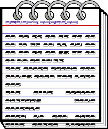 Unmute Regular animated font preview