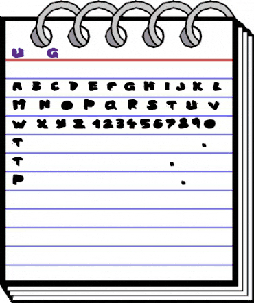 Urban Ghost Regular animated font preview