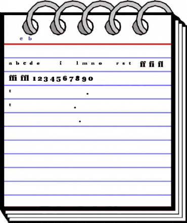 Utopia Expert Black animated font preview