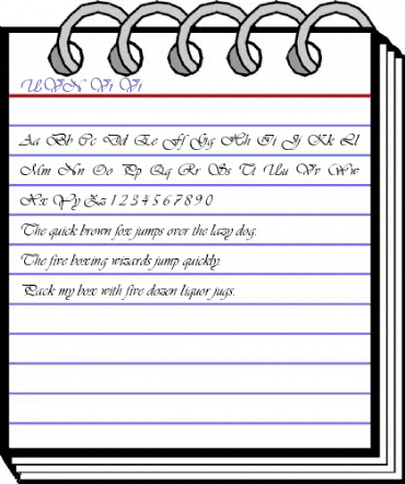 UVN Vi Vi Regular animated font preview