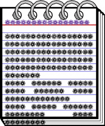 VanDijk50 Becker Regular animated font preview