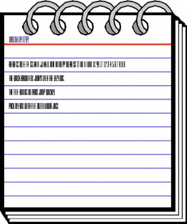 Varicka Regular animated font preview