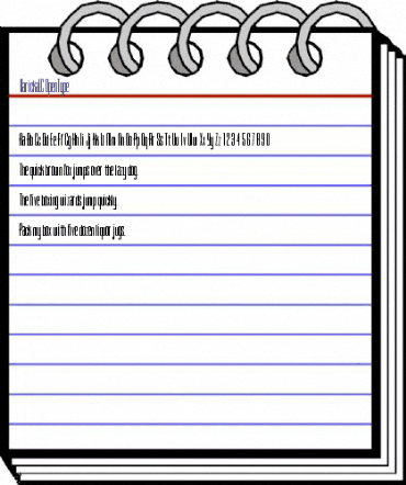 VarickaLC Regular animated font preview