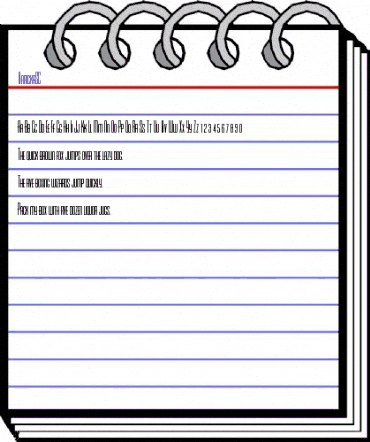 VarickaSC Regular animated font preview